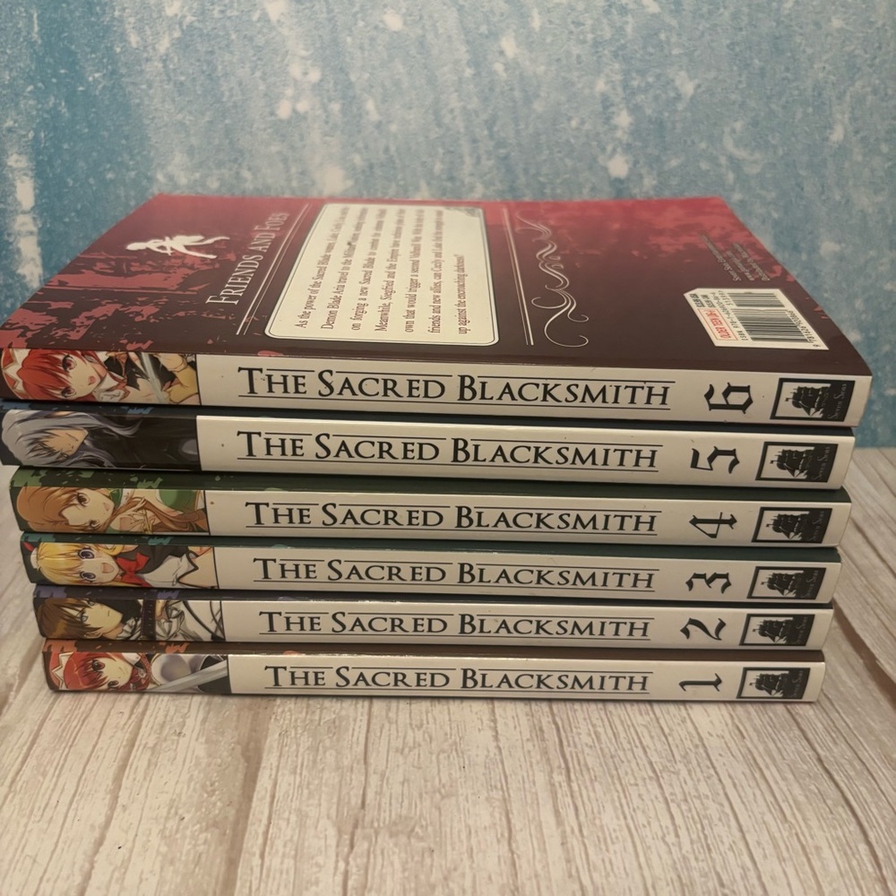 The Sacred Blacksmith Manga 1-6 (English, Seven Seas)